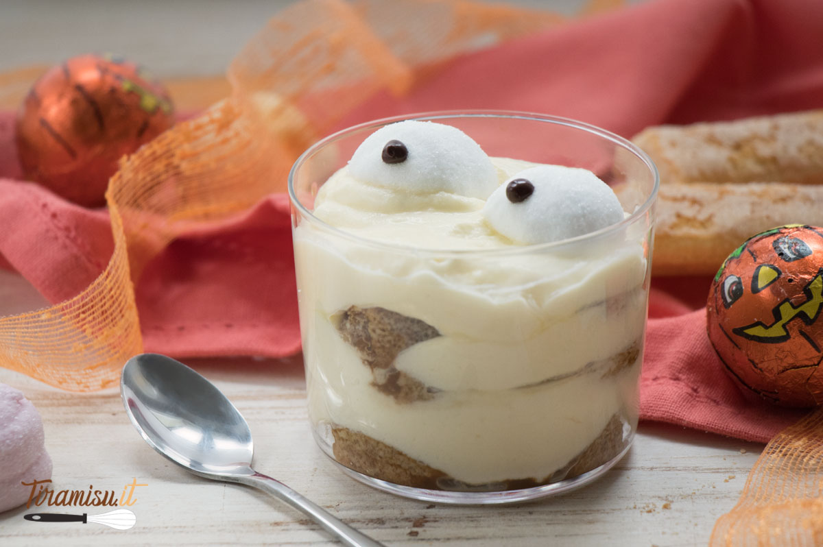 Tiramisù di Halloween alla zucca